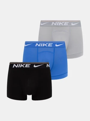 Nike bokserki dopasowane męskie 3-pack szary