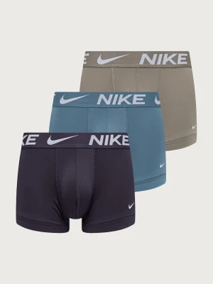 Nike bokserki dopasowane męskie 3-pack szary