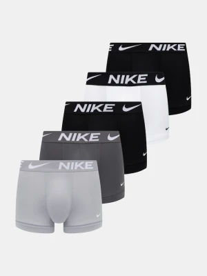 Nike bokserki dopasowane męskie 5-pack szary