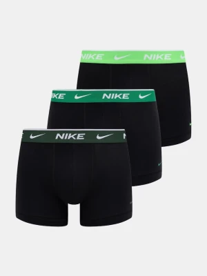 Nike bokserki dopasowane męskie bawełniane z elastanem 3-pack czarny
