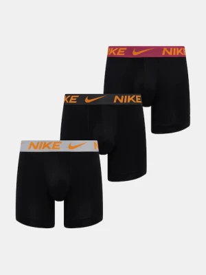 Nike bokserki męskie 3-pack czarny