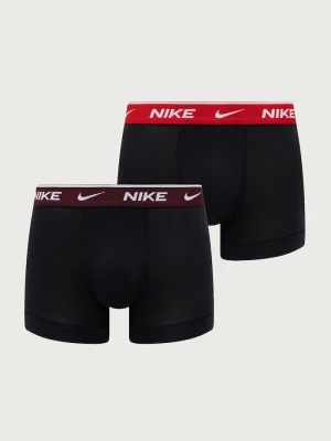 Nike bokserki męskie bawełniane z elastanem 2-pack czarny