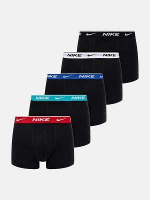 Nike bokserki męskie bawełniane z elastanem 5-pack czarny