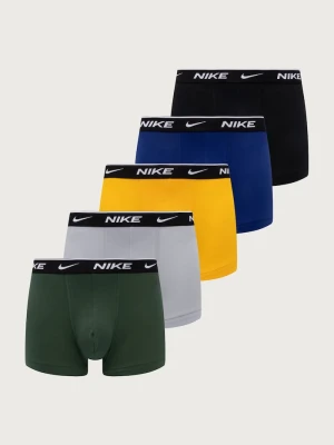 Nike bokserki męskie bawełniane z elastanem 5-pack niebieski