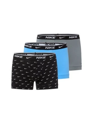 Nike Bokserki w 3-paku Mężczyźni Bawełna czarny | szary | niebieski