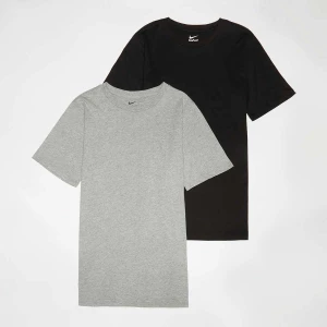 Nike Boy Crew Undershirt (2 Pack) uniseks T-Shirts szary rozmiar Odzież
