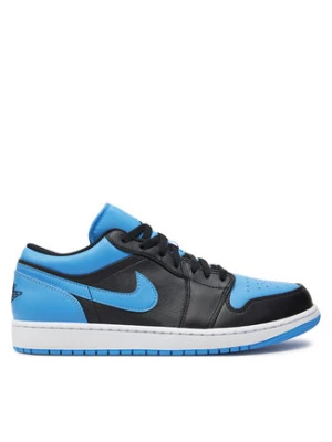 Nike Sneakersy Air Jordan 1 Low 553558 041 Niebieski