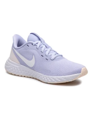 Nike Buty do biegania Revolution 5 BQ3207 010 Fioletowy