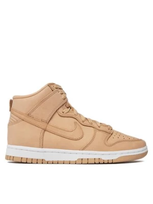 Nike Sneakersy Dunk High Prm Mf DX2044 201 Beżowy