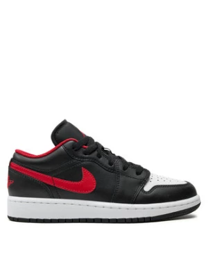 Nike Sneakersy Jordan 1 Low (GS) 553560 063 Czarny