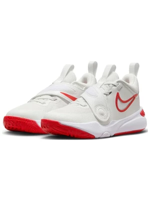 Nike Buty sportowe "Team Hustle D 11" w kolorze biało-czerwonym rozmiar: 32