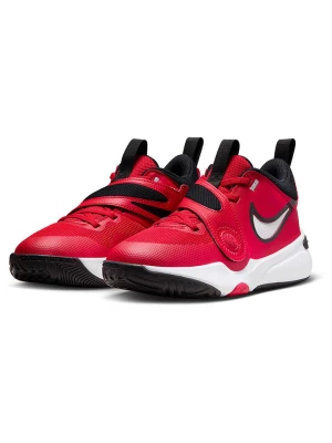 Nike Buty sportowe "Team Hustle D 11" w kolorze czarno-czerwonym rozmiar: 36