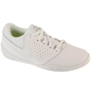 Nike Cheer Sideline IV 943789-100, Dla dziewczynki, Białe, buty sneakers, skóra syntetyczna, rozmiar: 31
