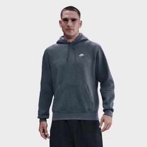 Nike Club Fleece Hoodie mężczyźni Bluzy szary rozmiar Odzież