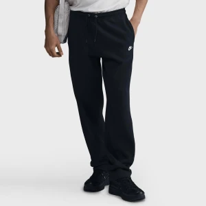 Nike Club Open-Hem Fleece Pants mężczyźni Spodnie dresowe czarny rozmiar Odzież