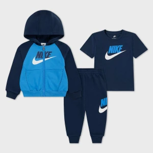 Nike Color Blocked High-Brand-Read Jogger Set uniseks Rampersy i zestawy dla niemowląt niebieski rozmiar Odzież