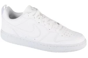 Nike Court Borough Low Recraft GS DV5456-106, Dla chłopca, Białe, buty sneakers, skóra syntetyczna, rozmiar: 36