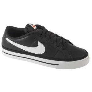 Nike Court Legacy CU4150-002, Męskie, Czarne, buty sneakers, skóra licowa, rozmiar: 42,5