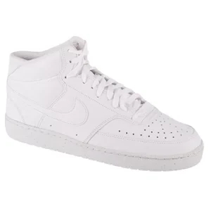 Nike Court Vision Mid DN3577-100, Męskie, Białe, buty sneakers, skóra syntetyczna, rozmiar: 44