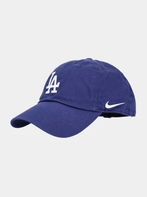 Nike czapka z daszkiem bawełniana Los Angeles Dodgers kolor niebieski z aplikacją NB01-4EU-LD-BEK