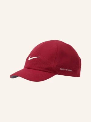 Nike Czapka Z Daszkiem Dri-Fit Adv Club rot CIEMNOCZERWONY