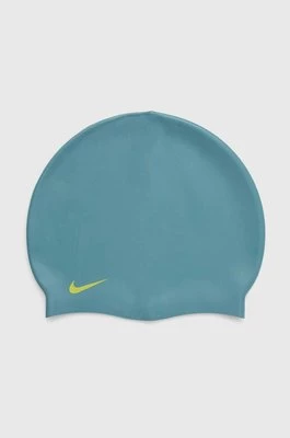 Nike czepek pływacki kolor zielony