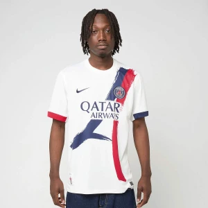Nike Dembélé / No. 10 PSG DRI-Fit Jersey Shortsleeve Stadium uniseks Komplety dresowe biały rozmiar Odzież
