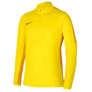 Nike DF Academy 23 SS Drill DR1352-719, Męskie, Żółte, bluzy, poliester, rozmiar: M