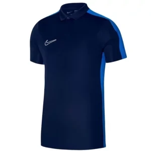 Nike DF Academy 23 SS Polo DR1346-451, Męskie, Granatowe, koszulki polo, poliester, rozmiar: M