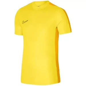 Nike DF Academy Tee DR1336-719, Męskie, Żółte, t-shirty, poliester, rozmiar: S