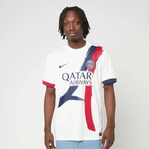 Nike Doué / No. 14 PSG DRI-Fit Jersey Shortsleeve Stadium uniseks Komplety dresowe biały rozmiar Odzież