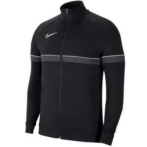 Nike Dri-FIT Academy 21 Knit Track Jr Jacket CW6115-014, Dla chłopca, Czarne, bluzy, poliester, rozmiar: XS