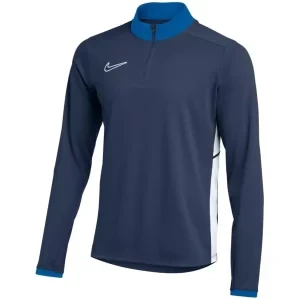 Nike Dri-Fit Academy 25 Drill Jr Top FZ9773-410, Dla chłopca, Granatowe, bluzy, poliester, rozmiar: L