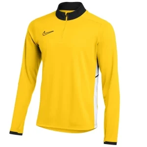 Nike Dri-Fit Academy 25 Drill Top FZ9767-719, Męskie, Żółte, bluzy, poliester, rozmiar: M
