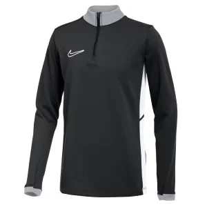 Nike Dri-Fit Academy 25 Drill Top FZ9773-010, Dla chłopca, Czarne, bluzy, poliester, rozmiar: XS
