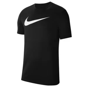 Nike Dri-Fit Park 20 Tee CW6941-010, Dla chłopca, Czarne, t-shirty, bawełna, rozmiar: L