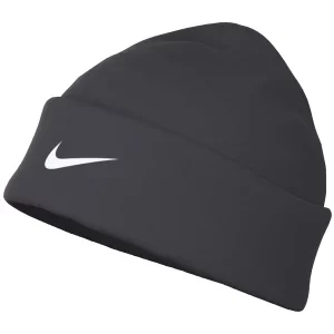 Nike Dri-FIT Peak Beanie FQ8292-060, Męskie, Szare, czapki, poliester, rozmiar: One size