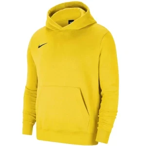 Nike Dry Park 20 JR Hoodie CW6896-719, Dla chłopca, Żółte, bluzy, bawełna, rozmiar: XL