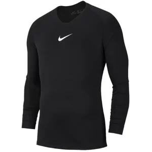 Nike Dry Park First Layer Longsleeve AV2609-010, Męskie, Czarne, longsleevy kompresyjne, poliester, rozmiar: L