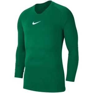 Nike Dry Park First Layer Longsleeve AV2609-302, Męskie, Zielone, longsleevy kompresyjne, poliester, rozmiar: XL