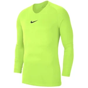 Nike Dry Park First Layer Longsleeve AV2609-702, Męskie, Seledynowe, longsleevy kompresyjne, poliester, rozmiar: M