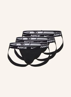Nike Figi Everday Cotton Stretch, 3 Szt. schwarz
