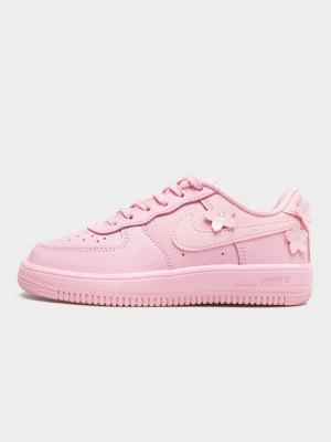 Nike Force 1 Ki Floret Lace (Ps) różowy