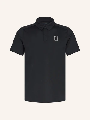 Nike Funkcyjna Koszulka Polo Nikecourt Advantage schwarz CZARNY