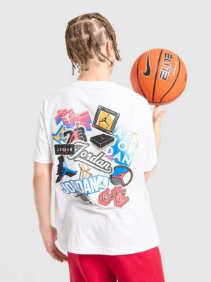Nike Had T-Shirt $Jordan Sticker Tee Wht