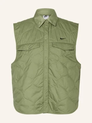 Nike Kamizelka Pikowana Sportswear Essentials gruen