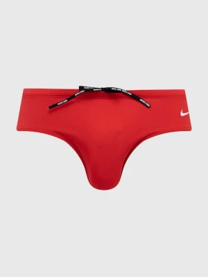 Nike kąpielówki kolor czerwony