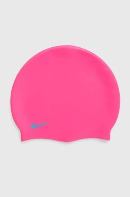 Nike Kids czepek pływacki dziecięcy kolor różowy