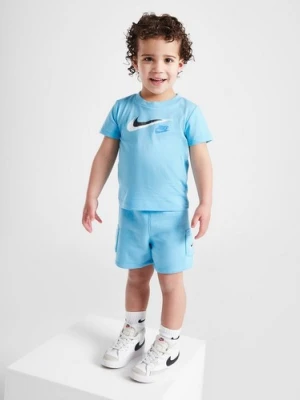 Nike Komplet Dbl Swsh Tee/sht Blu B