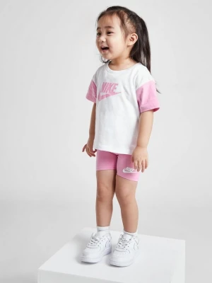 Nike Komplet (G)Cblk Tee/sht Wht/pnk G